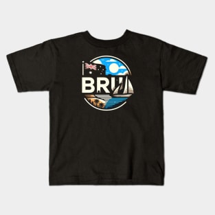 BRU Sailing Logo Kids T-Shirt